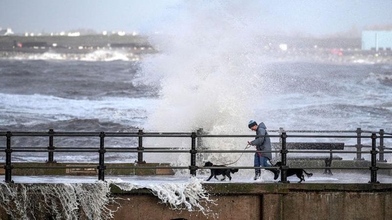 Storm Boelo leaves 90,000 without power as Met Office issues new wind warning