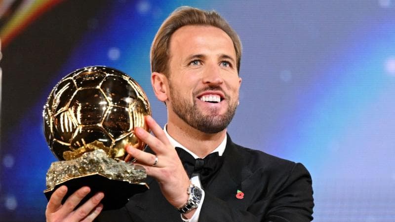'A dream come true' - Harry Kane on his Ballon d'Or win