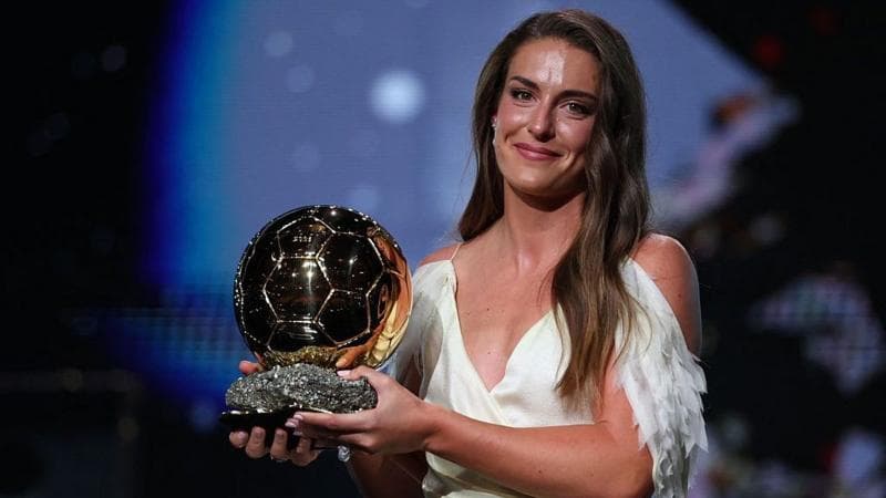 London City's Putellas wins record-equalling third Ballon d'Or